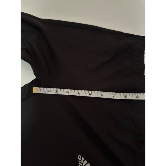 Women 2 Adidas XL Black Yoga pants and leggings, runs short & has signs of use - Picture 12 of 16